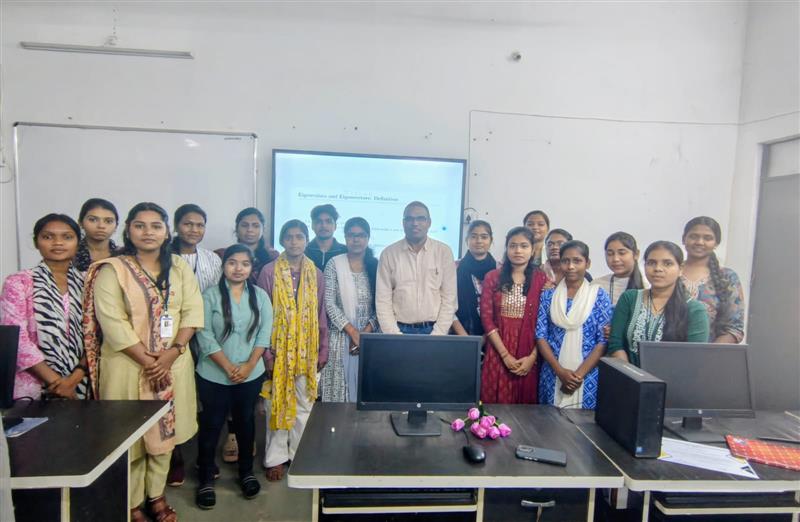 गणित विभाग में अतिथि व्याख्यान -Shahid Durwasa Nishad Government College Arjunda District Balod, C.G.