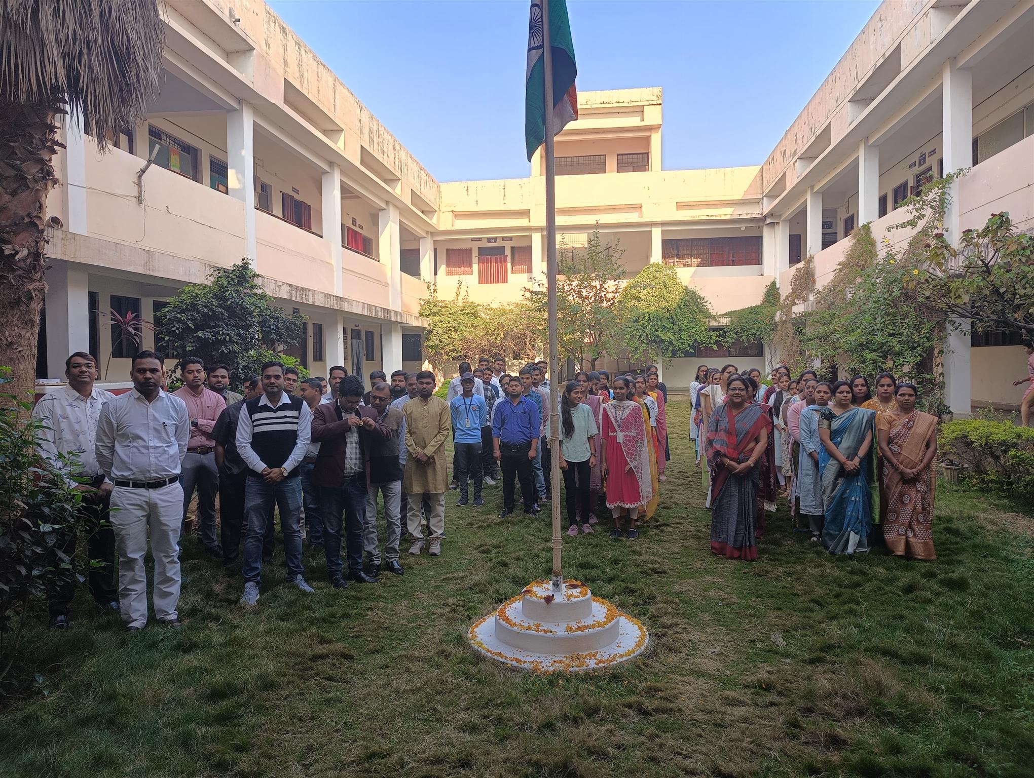 Republic Day -Shahid Durwasa Nishad Government College Arjunda District Balod, C.G.