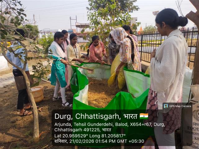 Preparattion of Vermicompost-Shahid Durwasa Nishad Government College Arjunda District Balod, C.G.