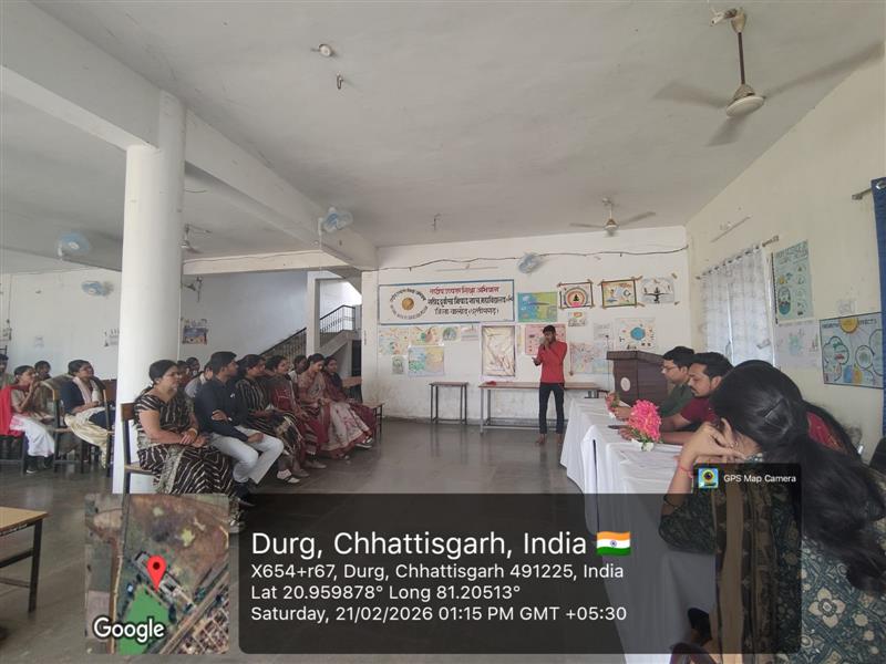 गायन प्रतियोगिता -Shahid Durwasa Nishad Government College Arjunda District Balod, C.G.
